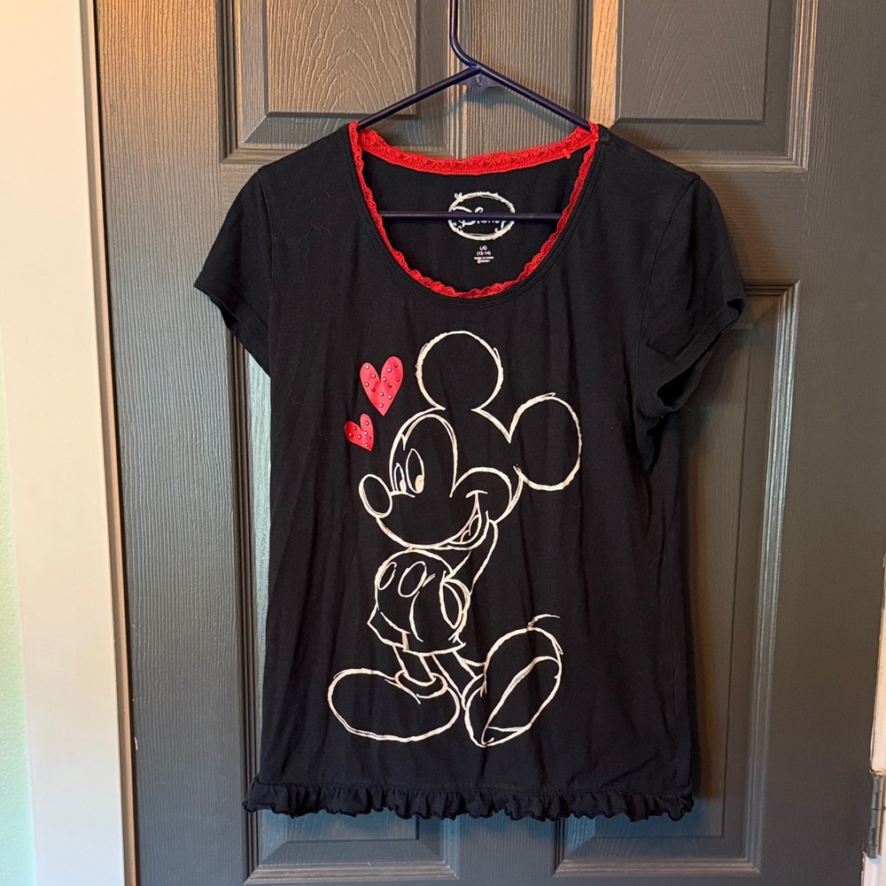 Disney Black and Red Mickey Mouse